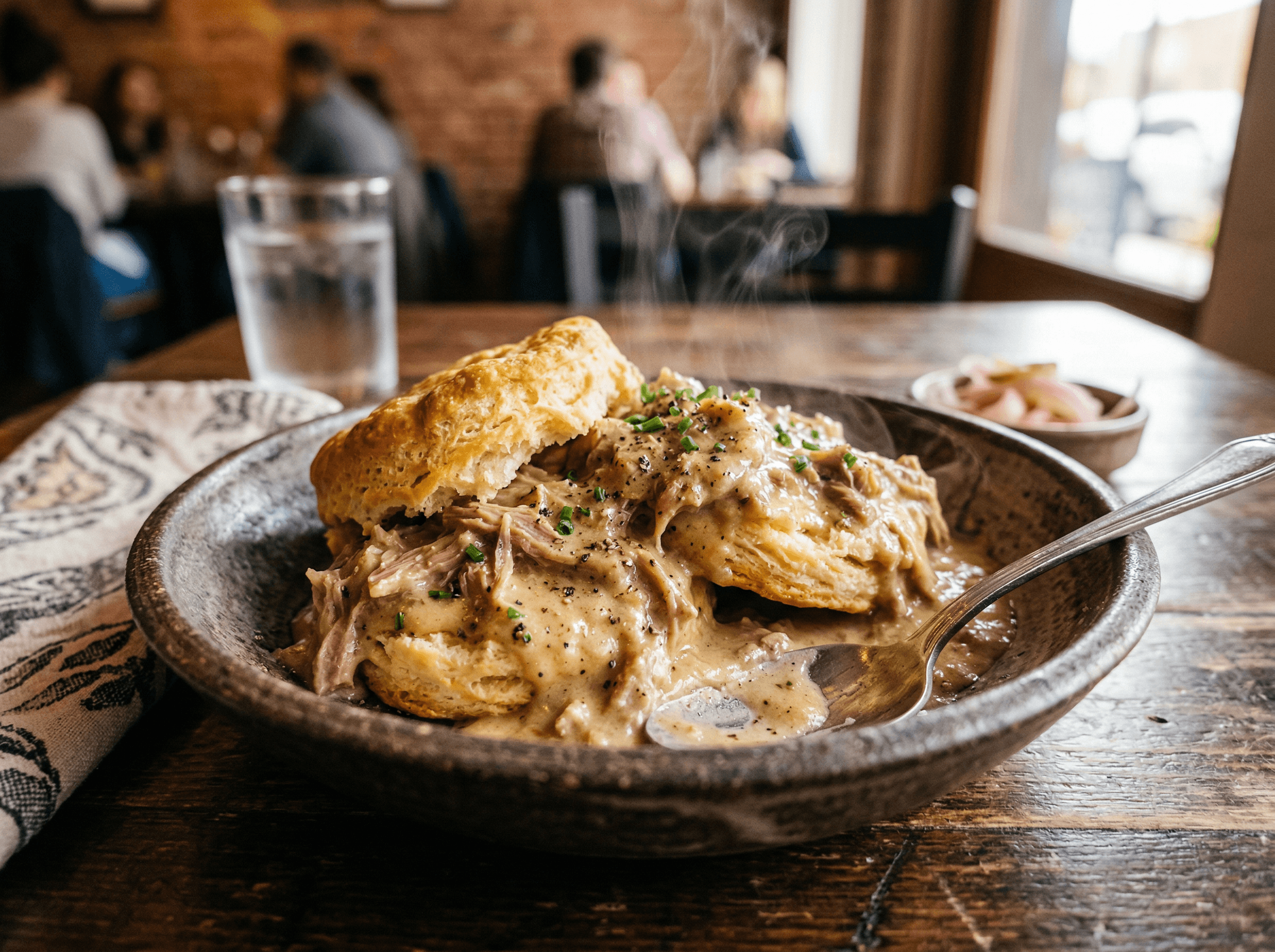 Biscuits & Smoky Gravy